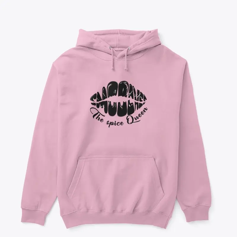 The Spice Queen Black Logo Hoodie