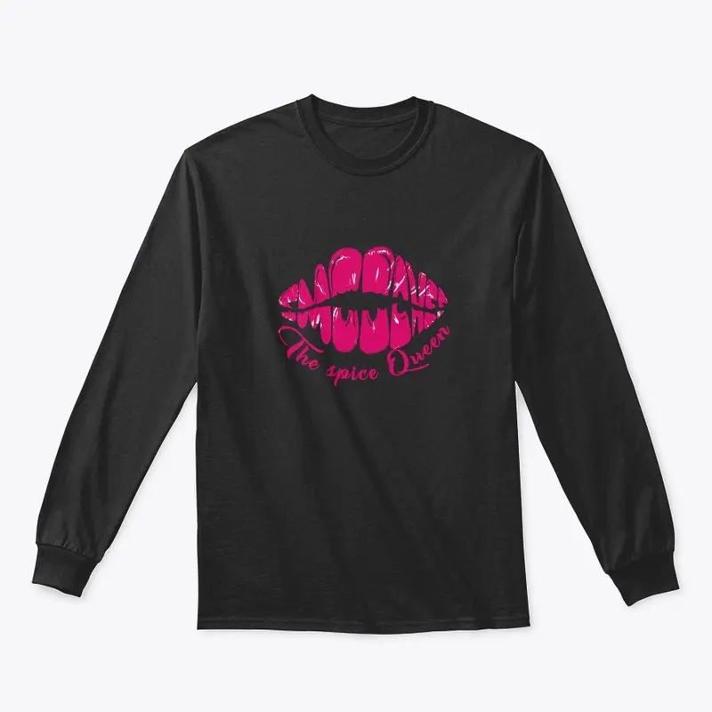 The Spice Queen Hoodie Hot Pink Logo