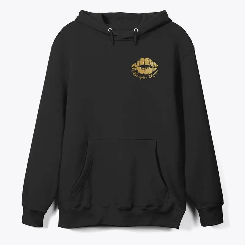 The Spice Queen Gold Logo Hoodie