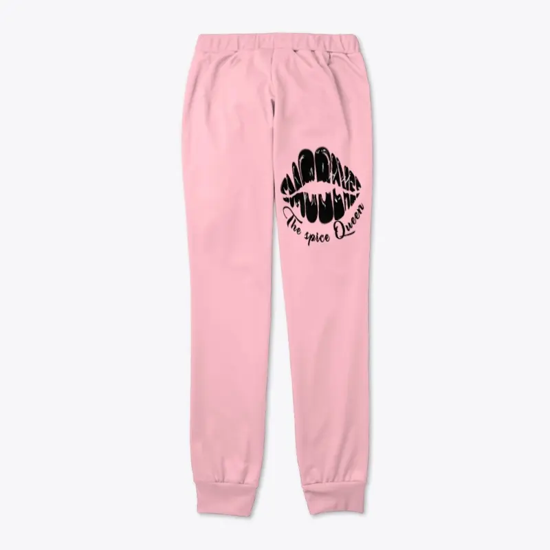 The Spice Queen Black Logo Jogger