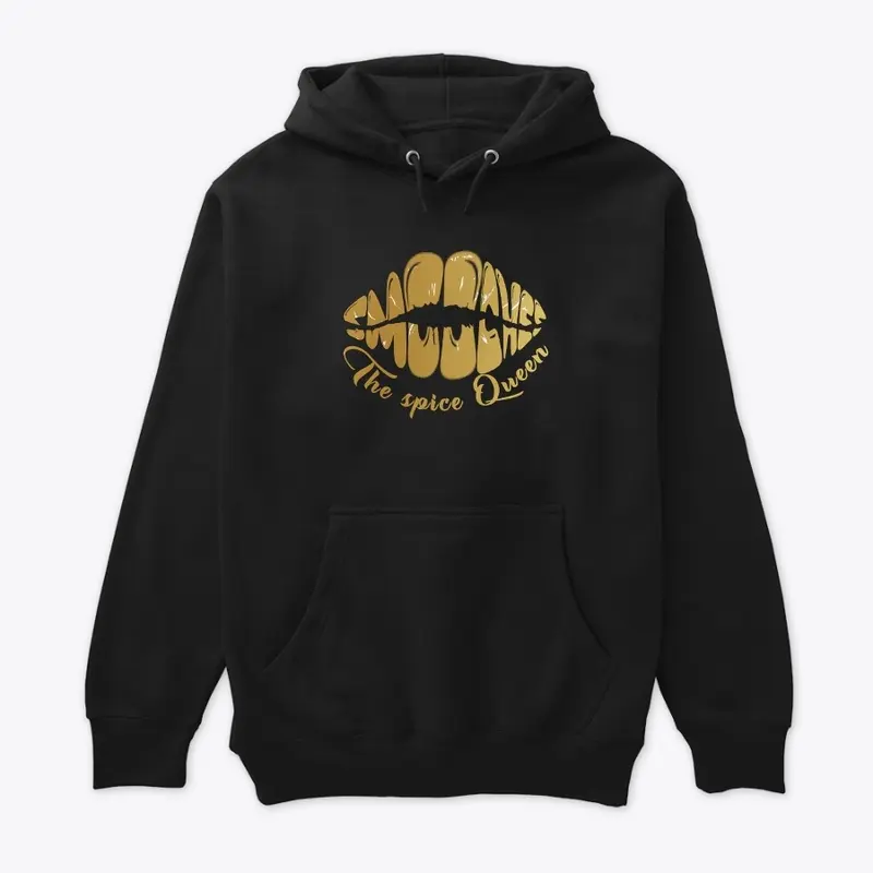 The Spice Queen Gold Logo Hoodie