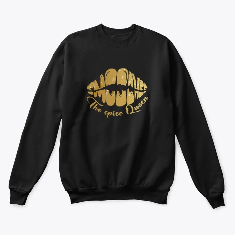 The Spice Queen Gold Logo Hoodie